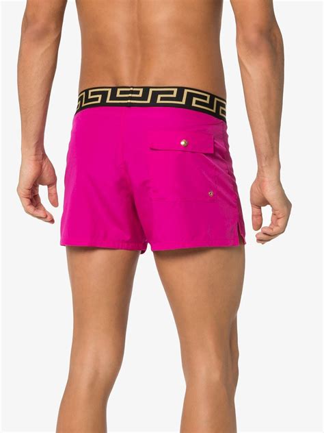 versace short de bain|Versace bathing suit shorts.